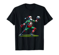 Santa Claus Soccer Goalie T-Shirt - Streetwear Style Men Women