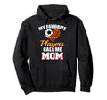 My Favorite Players Call Me Mom Soccer Hoodie - Trendy Graphic Unisex