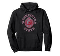 Red And Gray Washington Soccer Mom Hoodie - Unique Graphic Unisex