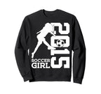 11Th Birthday Soccer 2015 Sweatshirt - Trendy Graphic Men Women