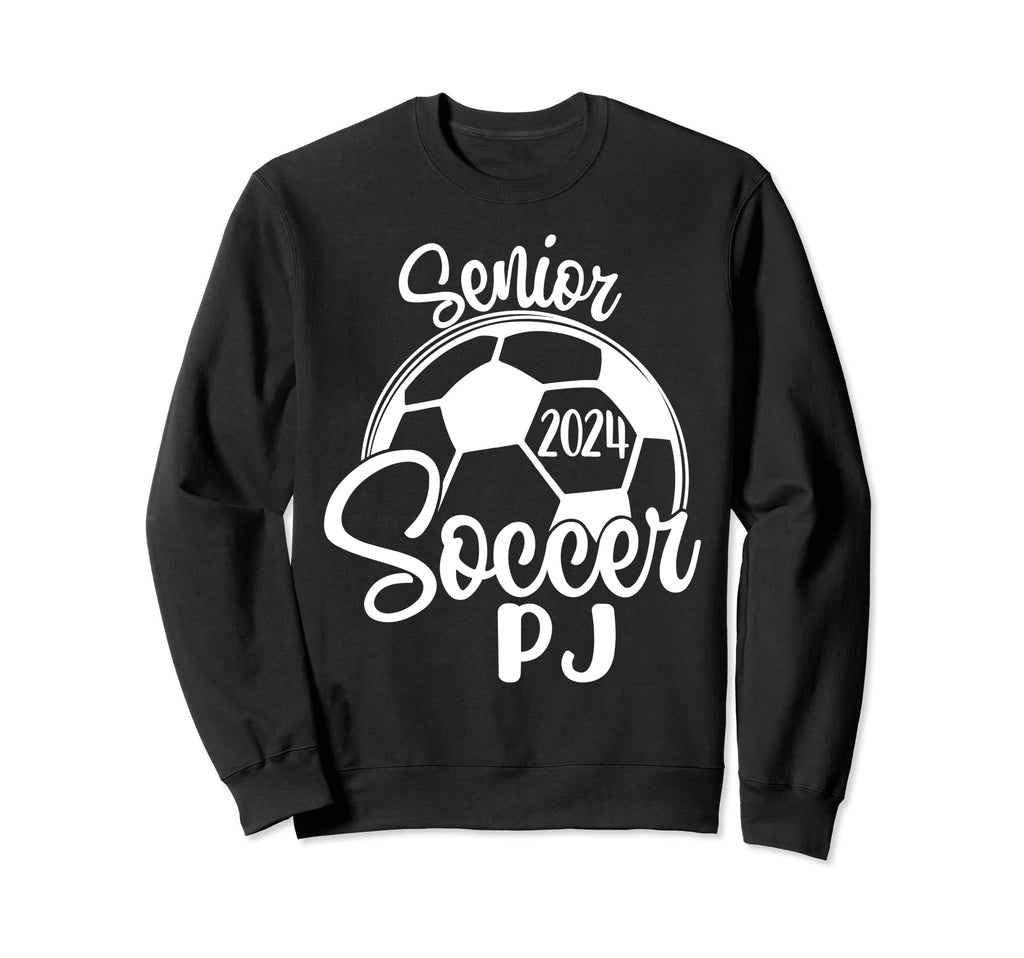 Senior Soccer Pj 2024 Class 2024 Sweatshirt - Graphic Print Men Women
