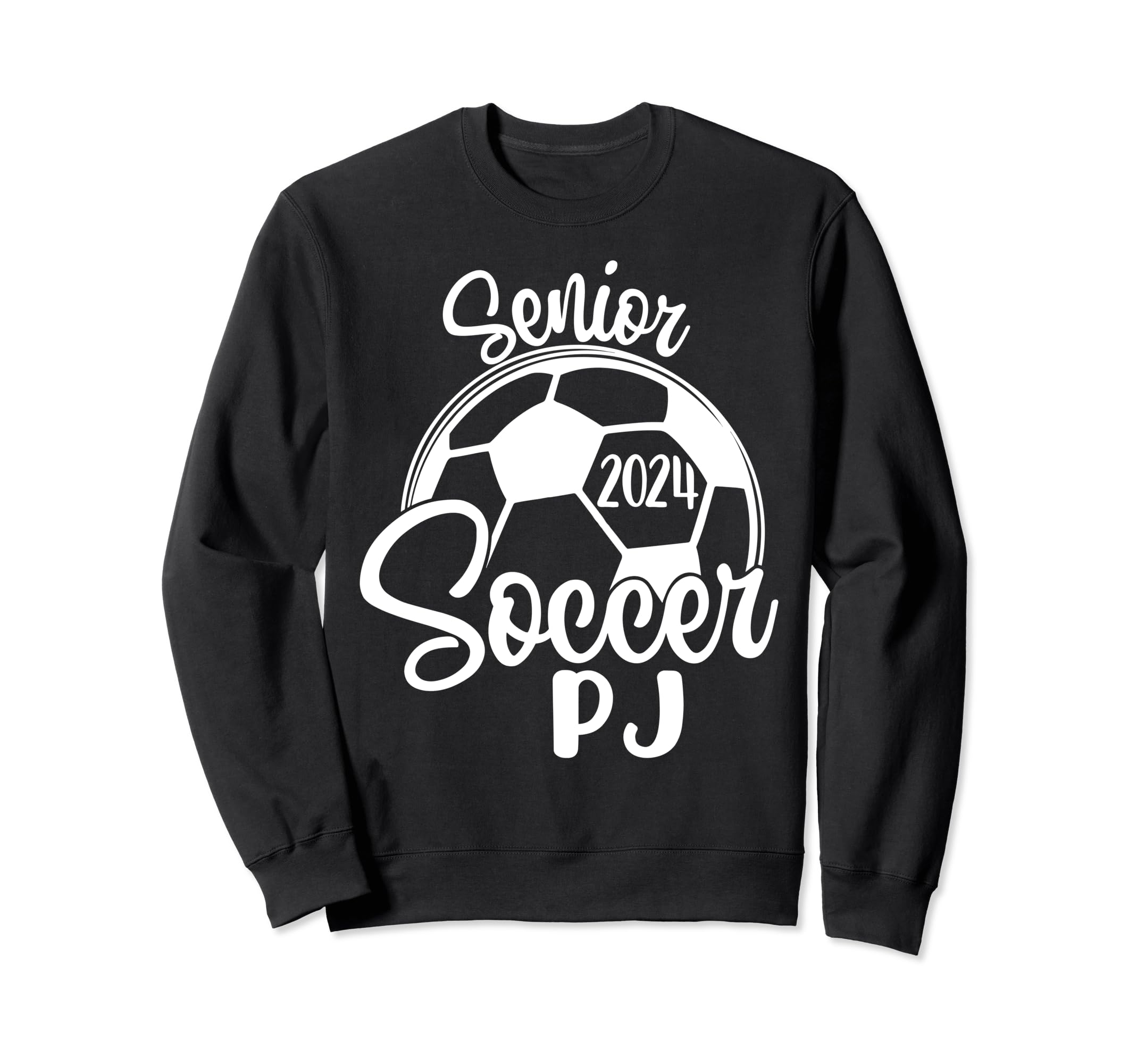 Senior Soccer Pj 2024 Class 2024 Sweatshirt - Graphic Print Men Women