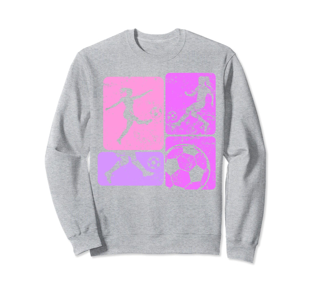 Soccer Team Outfit Players Fans Sweatshirt - Aesthetic Graphic for Adults