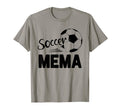 Soccer Mema Love Soccer Player T-Shirt - Graphic Print for Adults