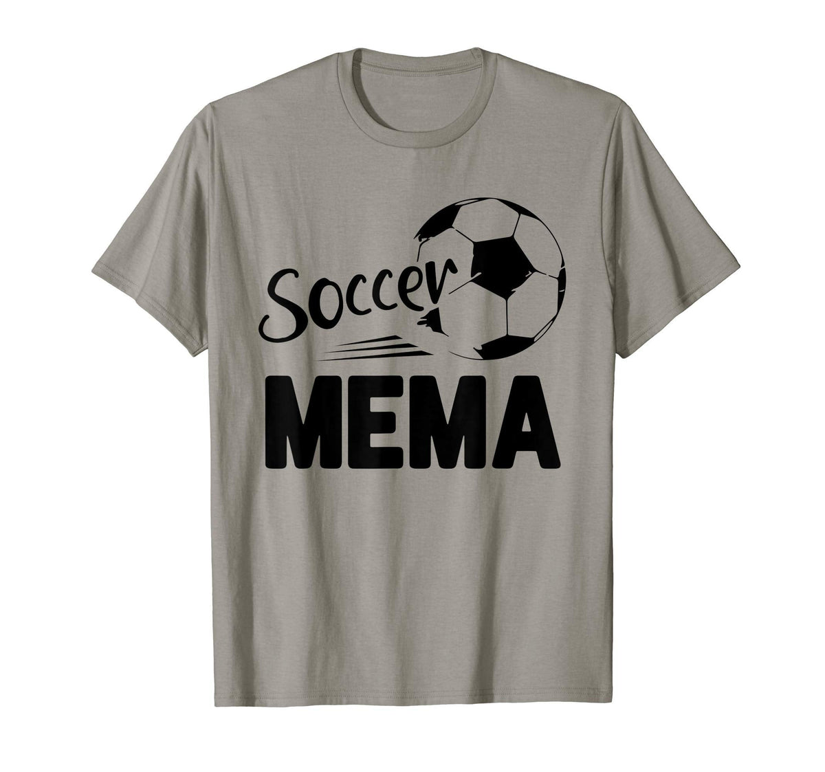 Soccer Mema Love Soccer Player T-Shirt - Graphic Print for Adults