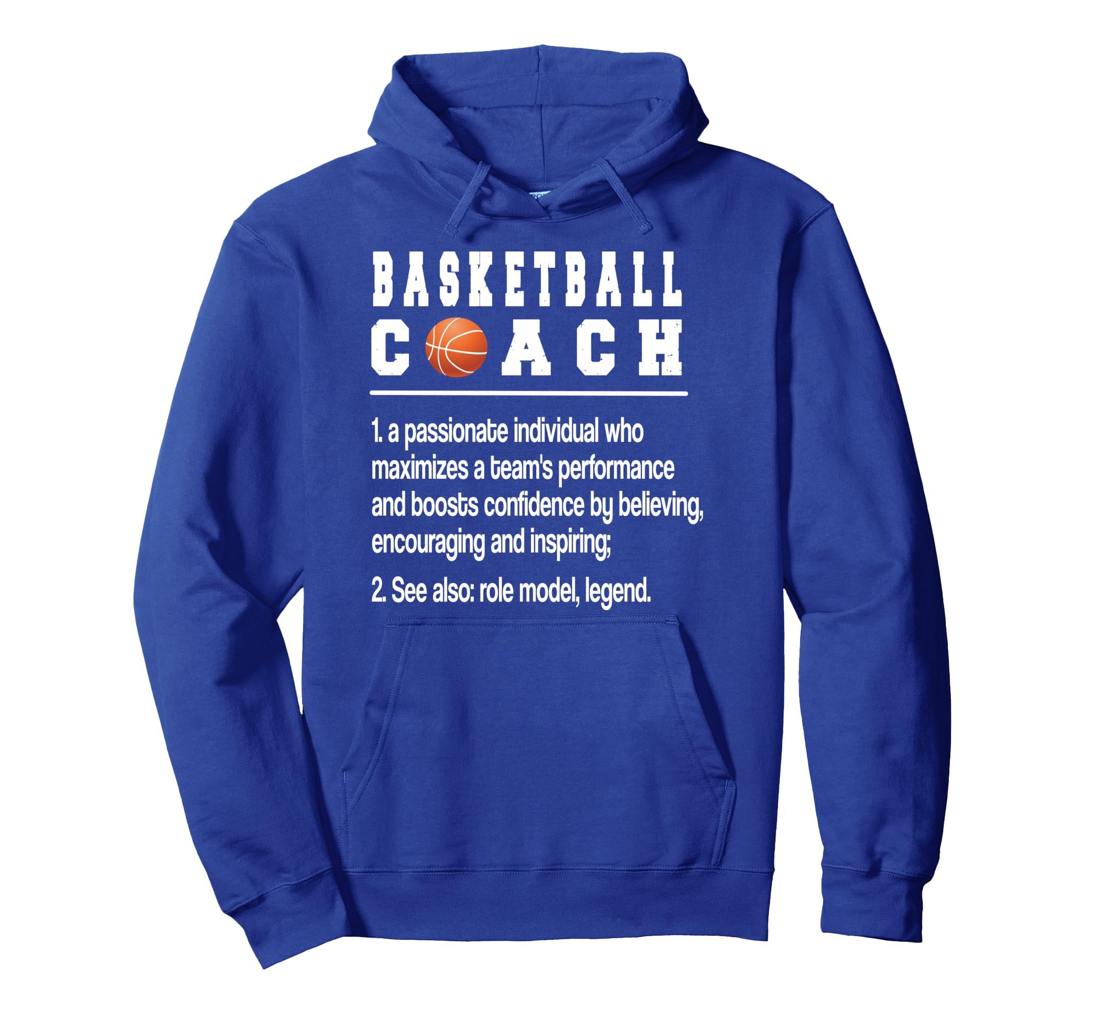 Basketball Coach Definition Basketball Hoodie - Unique Graphic for Adults