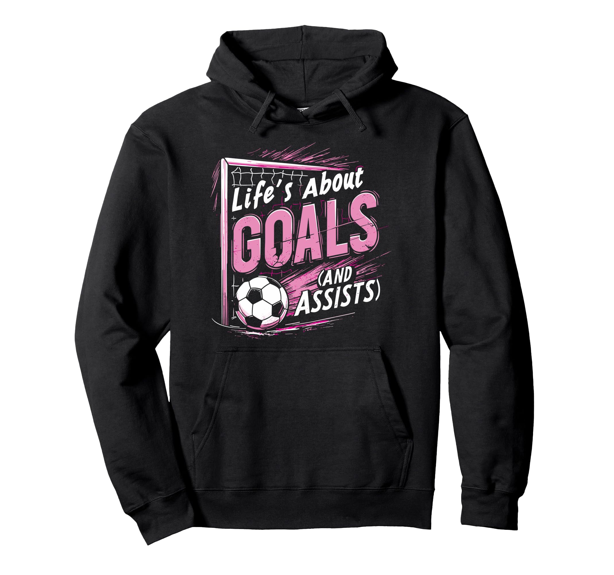 Soccer Soccer Player Lifes About Goals Hoodie - Streetwear Style Men Women