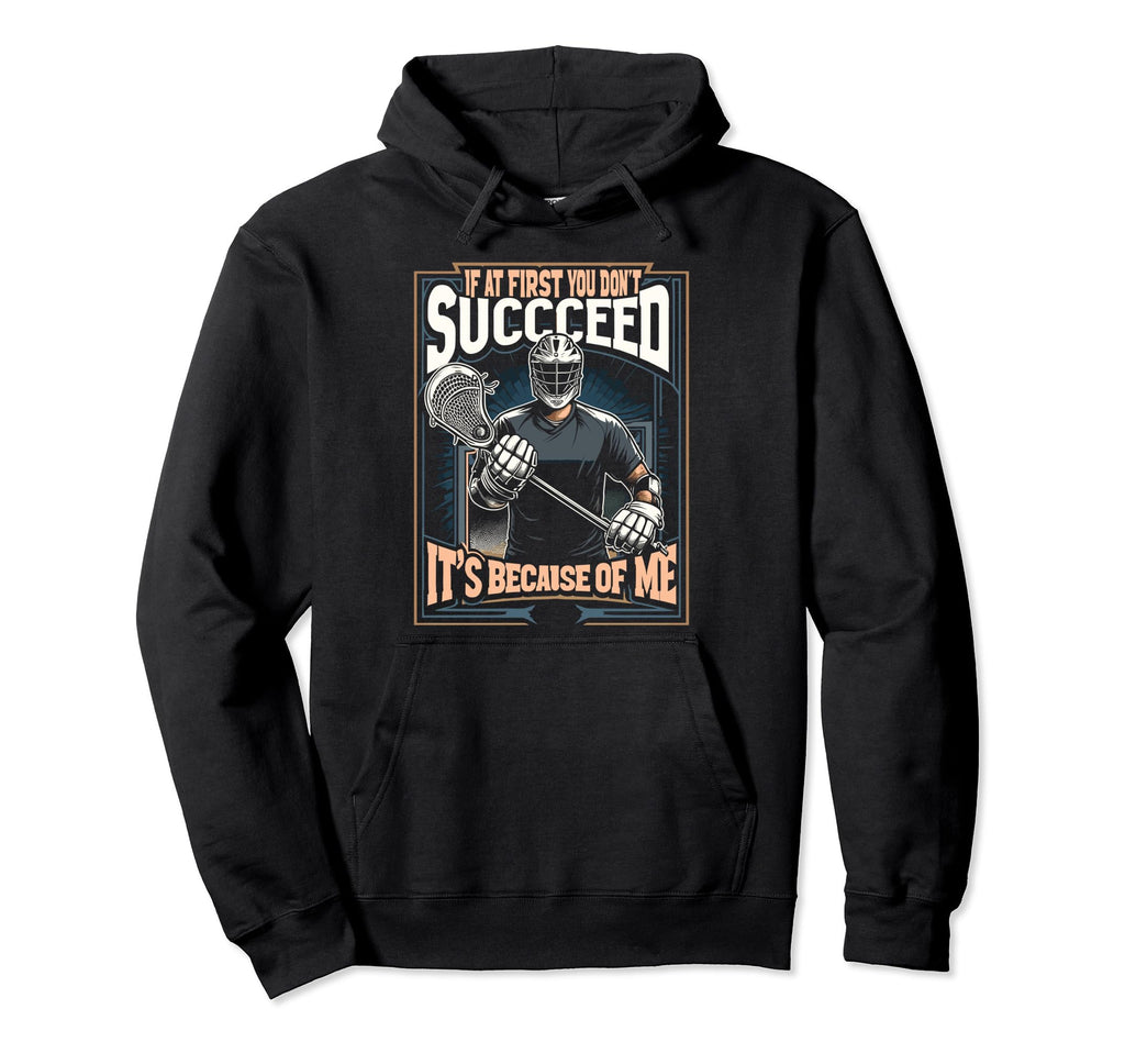 Funny Goalkeeper Lacrosse Goalie Hoodie - Streetwear Style Unisex