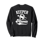 Soccer Keeper Mama Soccer Sweatshirt - Novelty Apparel for Adults