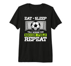 Coaching Soccer Dad Coach Soccer T-Shirt - Aesthetic Graphic for Adults