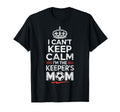 I Cant Keep Calm Im Keepers Soccer T-Shirt - Custom Art Print Men Women