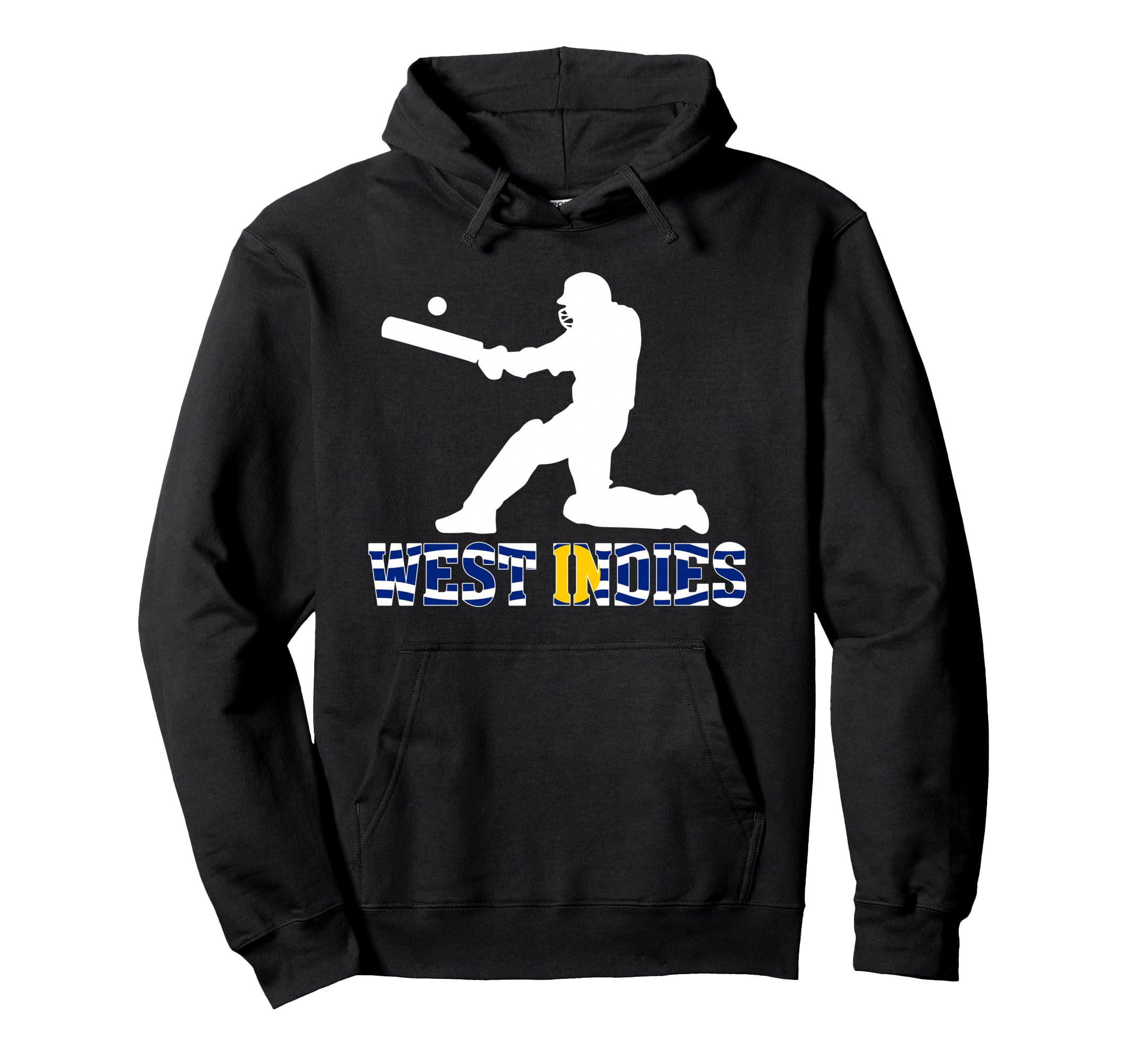 West Indies Cricket Fan Jersey 2026 Hoodie - Fun Novelty Design Unisex