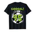 95 Year Old Birthday Soccer Themed 95Thb T-Shirt - Unique Graphic Unisex