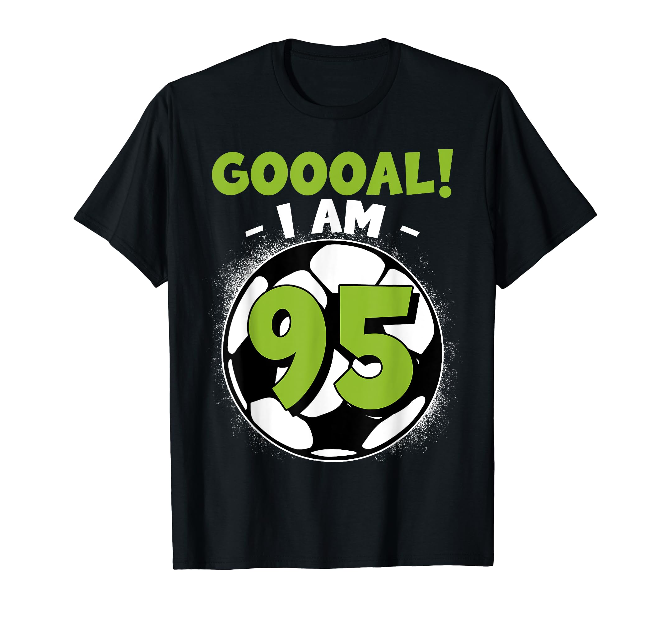 95 Year Old Birthday Soccer Themed 95Thb T-Shirt - Unique Graphic Unisex