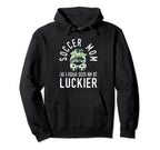 St Patricks Day Lucky Irish Soccer Mom Hoodie - Casual Everyday Wear Unisex