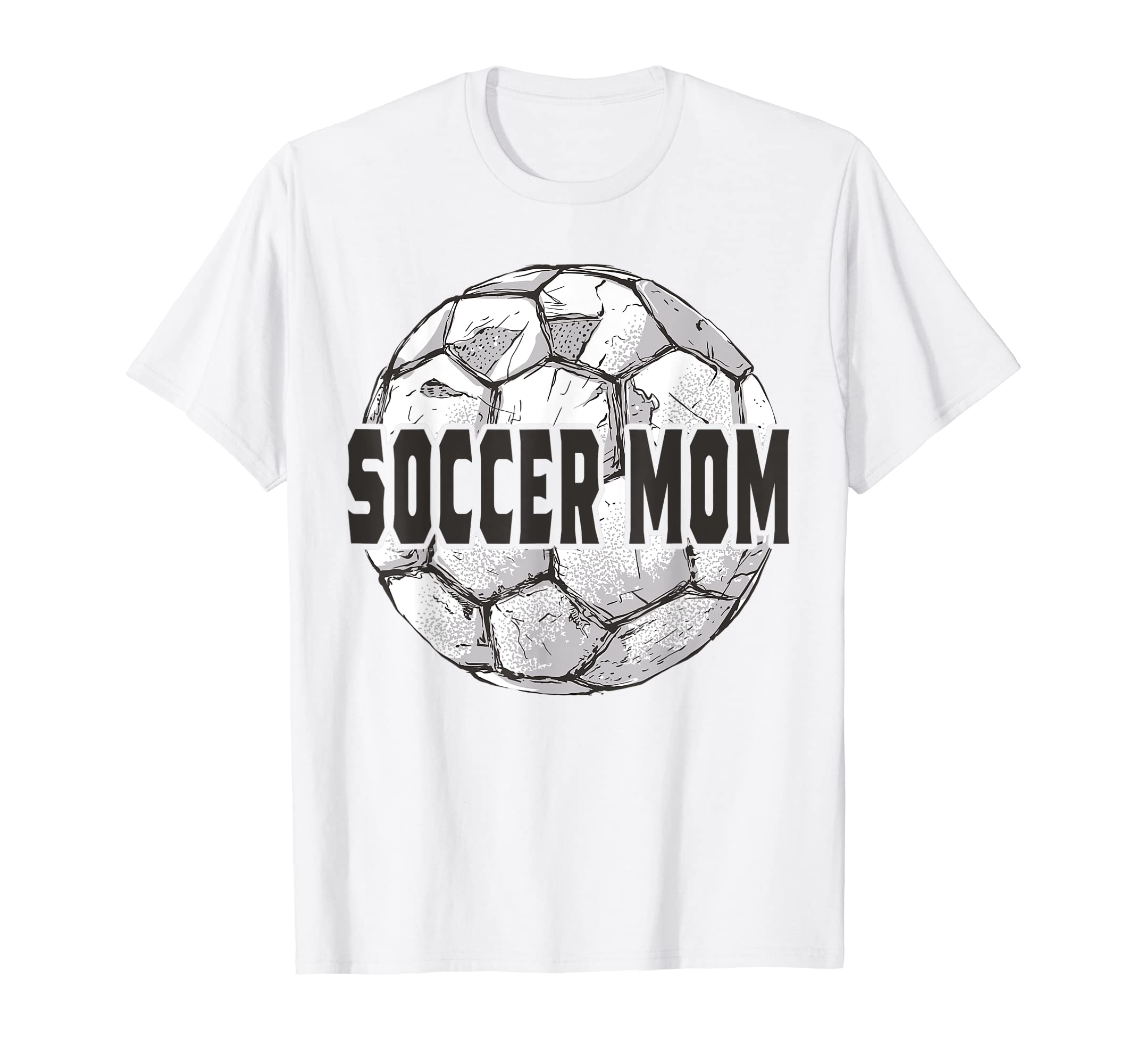 Soccer Mom Game Day Soccer Lovers T-Shirt - Trendy Graphic for Adults