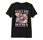 Soccer Mama 90S Bootleg Womens T-Shirt - Minimalist Print for Adults