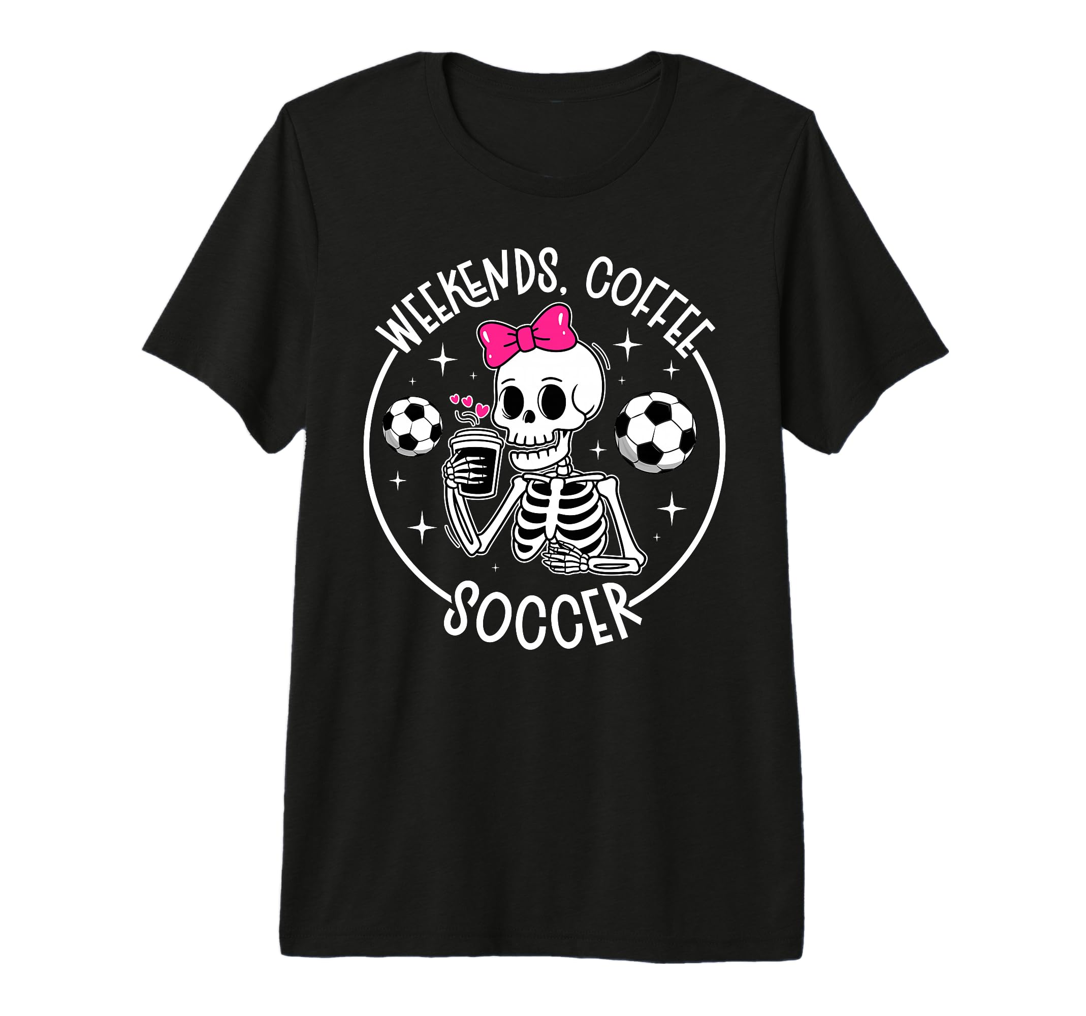 Weekends Coffee Soccer Mom Soccer T-Shirt - Unique Graphic for Adults