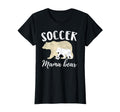 Soccer Mama Bear Mothers Day T-Shirt - Graphic Print for Adults