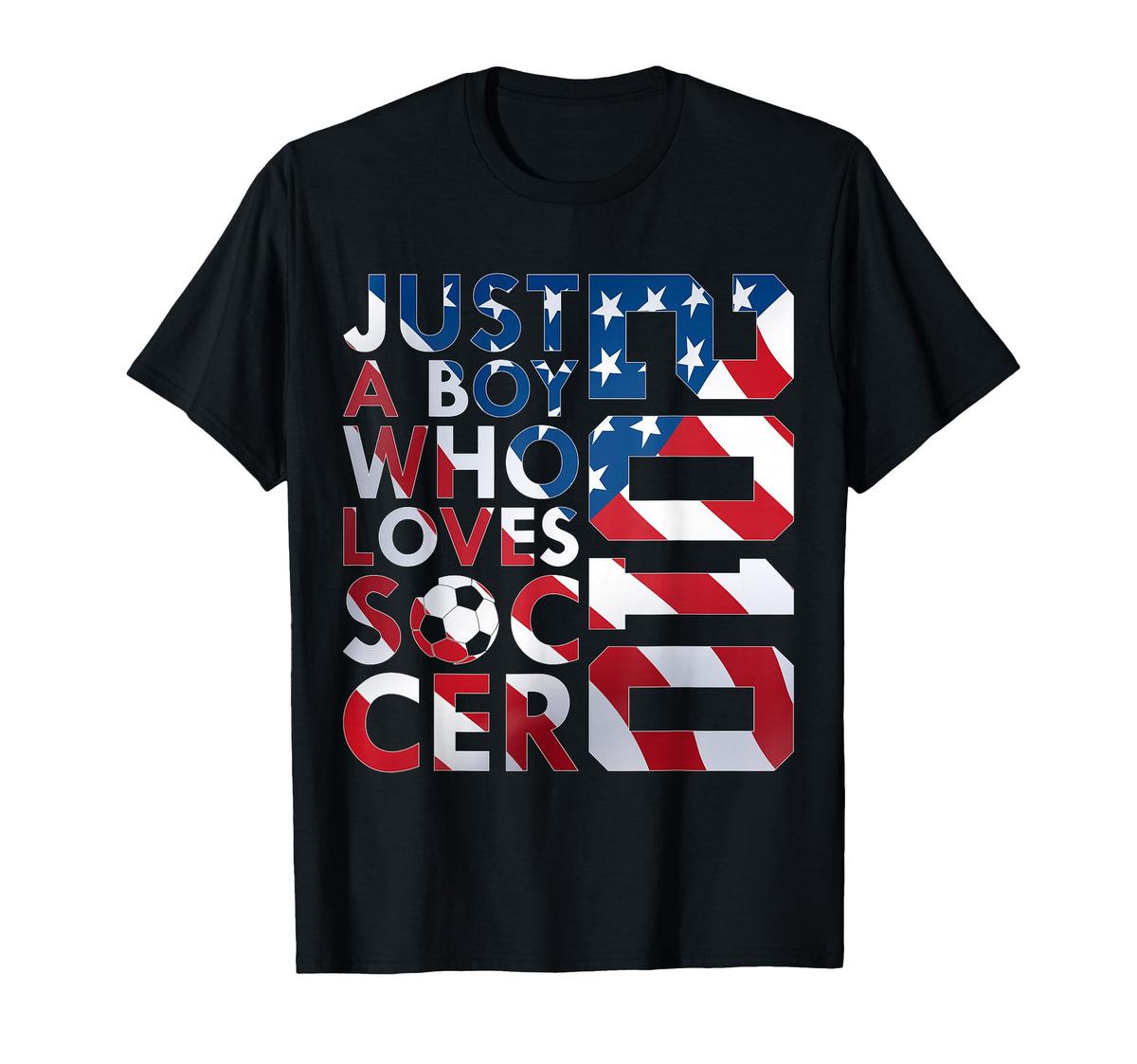 2010 Just Who Loves Soccer 16Th Birthday T-Shirt - Graphic Print for Adults
