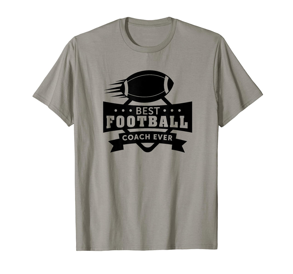 Mens Thank You Gift Best Football Coach T-Shirt - Novelty Apparel Unisex