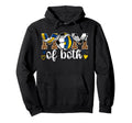Mom Both Leopard Soccer Volleyball Mom Hoodie - Trendy Graphic Men Women