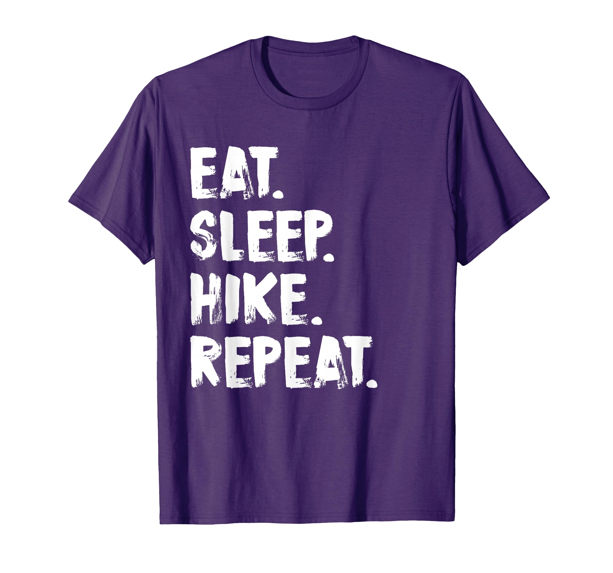 Eat Sleep Hike Repeat Funny Hiking T-Shirt - Aesthetic Graphic for Adults
