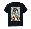 Wrestling Mom Tarot Card Skeleton Mama T-Shirt - Unique Graphic Men Women