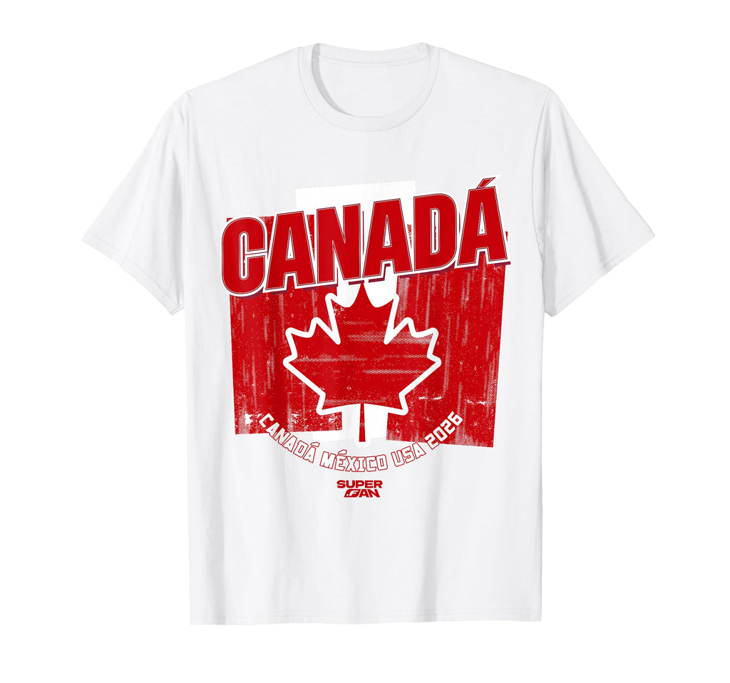 2026 Canada Soccer Fan World Cup T-Shirt - Streetwear Style Unisex