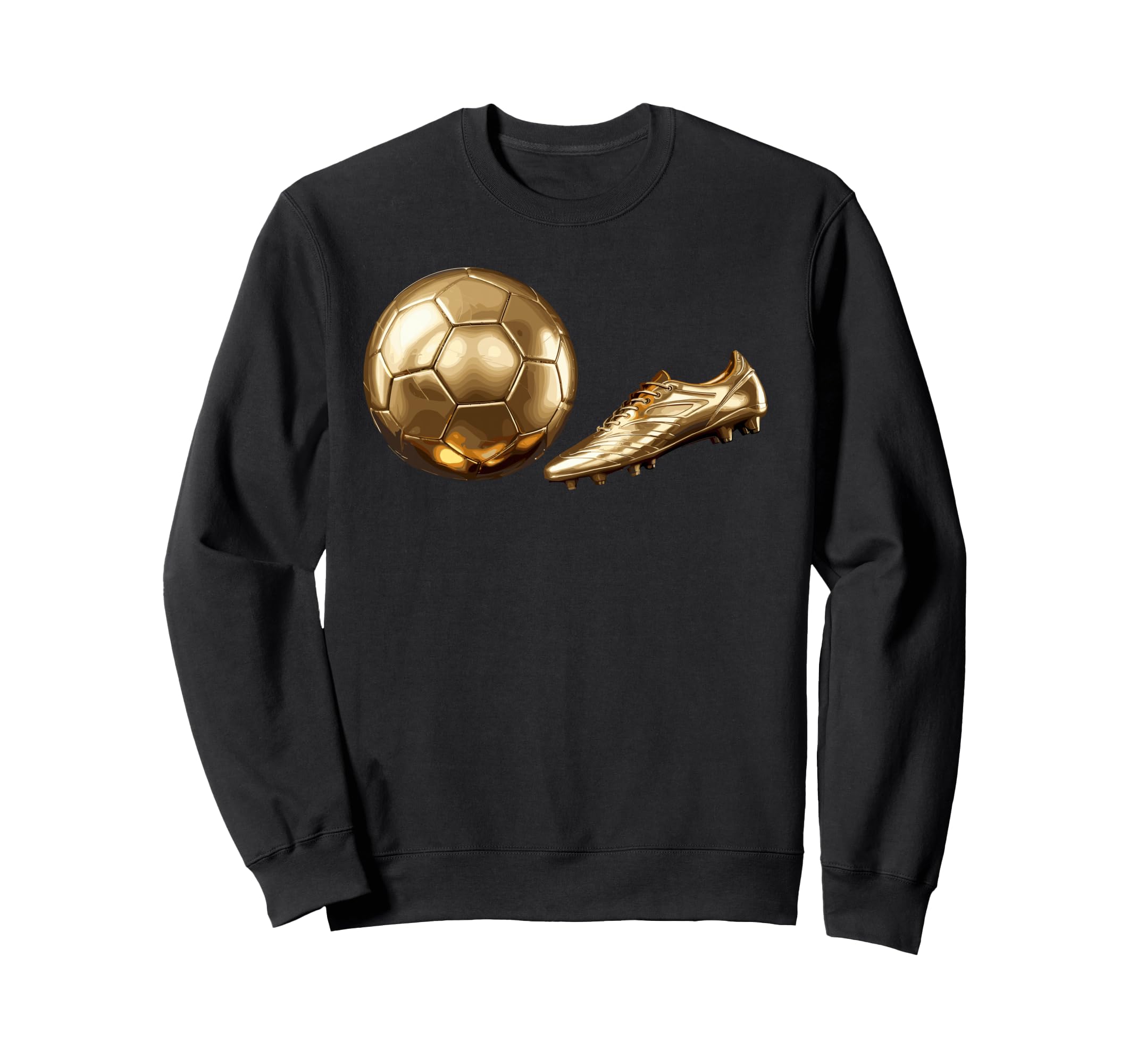 Soccer Football Ball Soccer Player Sweatshirt - Novelty Apparel for Adults