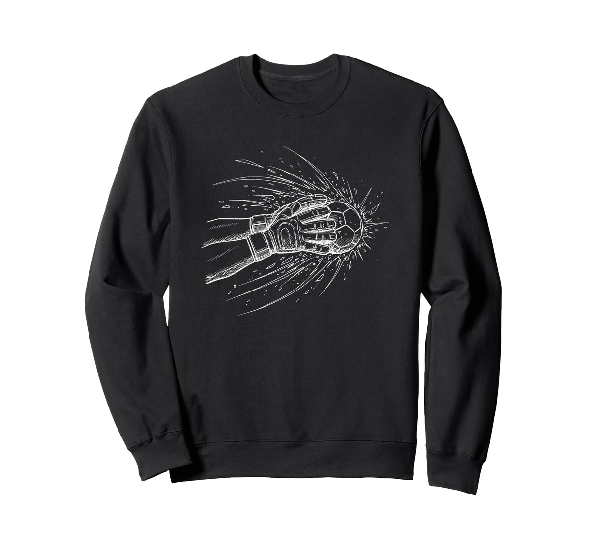 Soccer Goalkeeper Goalie Mens Sweatshirt - Trendy Graphic Men Women