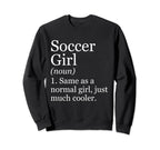 Soccer Definition Funny Sarcastic Sweatshirt - Minimalist Print Unisex