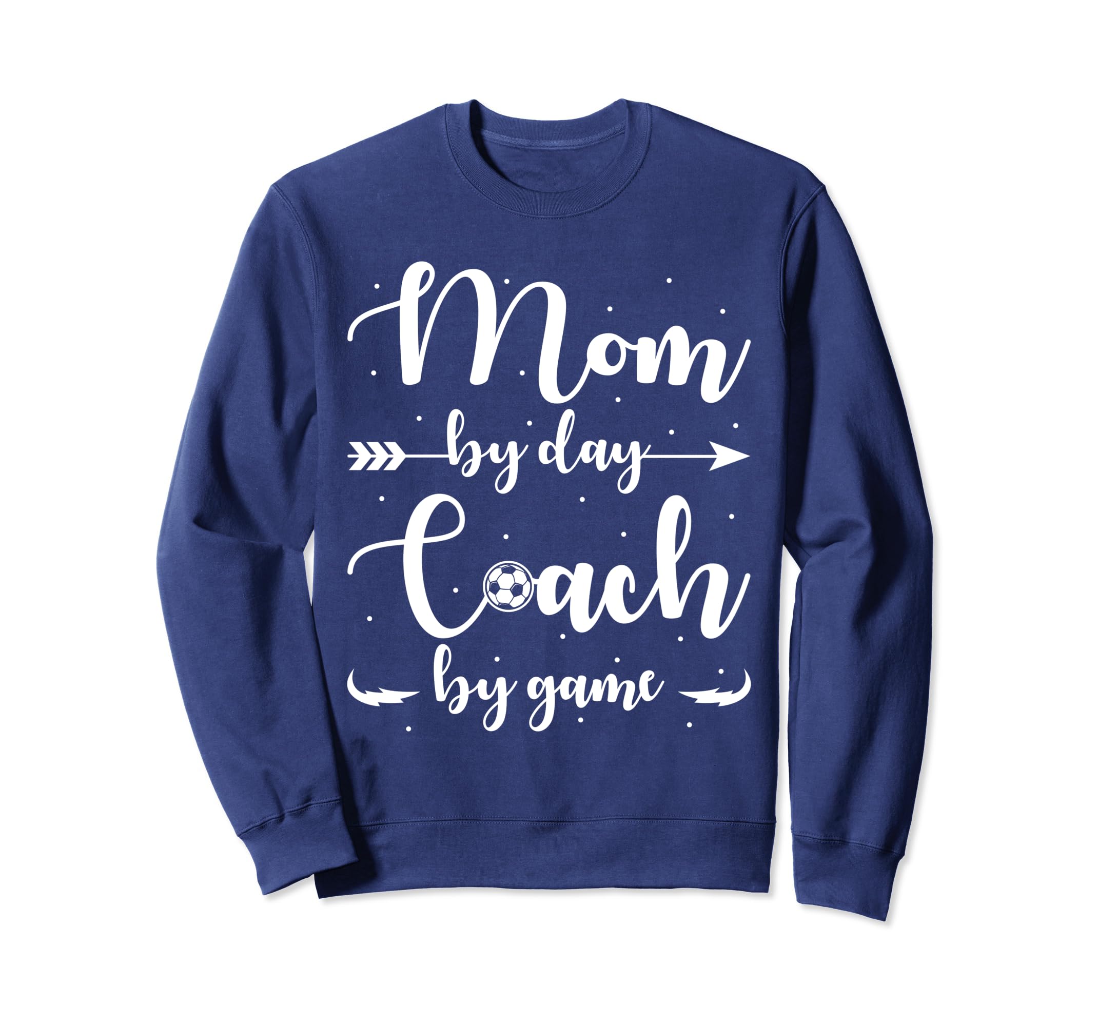 Soccer Mom Game Day Mom Day Coach Game Sweatshirt - Minimalist Print Unisex