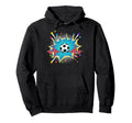 Soccer Pop Art Comic Heartbeat Hoodie - Casual Everyday Wear Unisex