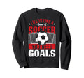 Funny Life Is Like Game Soccer Sweatshirt - Fun Novelty Design Men Women