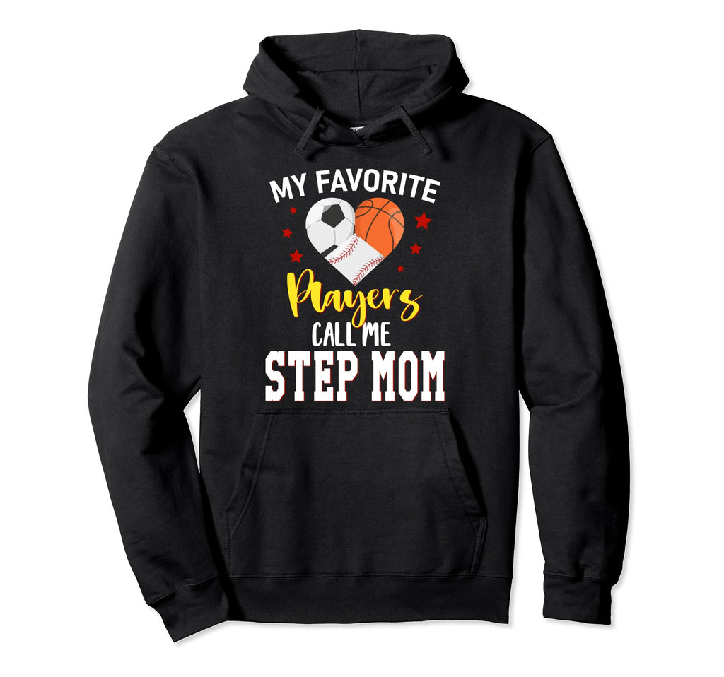 My Favorite Players Baseball Basketball Hoodie - Graphic Print Unisex