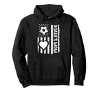 Soccer Goalie Mom Usa Flag Heart Hoodie - Trendy Graphic Men Women