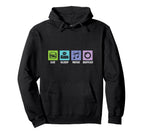 Music Lover Routine Playlist Dj Sweatshirt - Streetwear Style for Adults