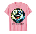 Bruh Loves Soccer Funny Soccer Ball T-Shirt - Aesthetic Graphic for Adults