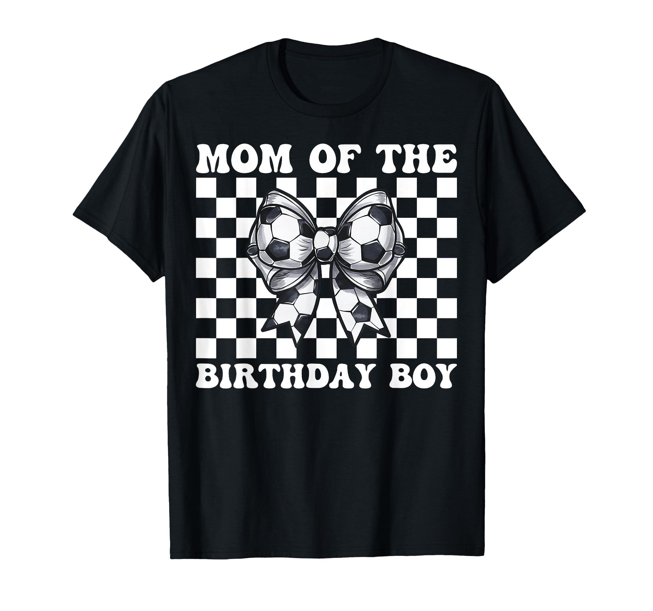 Soccer Mom Soccer Mama Coquette Bow T-Shirt - Custom Art Print for Adults