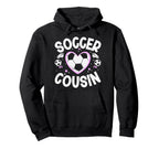 Soccer Cousin Heart Cousin Soccer Hoodie - Minimalist Print Men Women