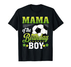 Mama Birthday Soccer Player Bday T-Shirt - Casual Everyday Wear Unisex