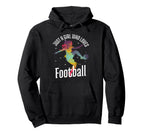 Just Who Loves Football Player Soccer Gift Hoodie - Novelty Apparel Unisex