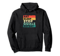 Eat Sleep Stop Goals Repeat Funny Hoodie - Casual Everyday Wear for Adults