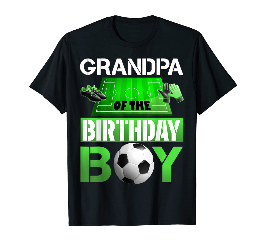 Grandpa Birthday Soccer Sport T-Shirt - Streetwear Style for Adults