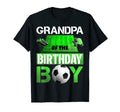 Grandpa Birthday Soccer Sport T-Shirt - Streetwear Style for Adults