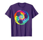 Soccer Tie Dye Rainbow Gift T-Shirt - Streetwear Style Unisex
