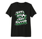 Soccer Players Soccer Soccer Sport T-Shirt - Aesthetic Graphic Unisex
