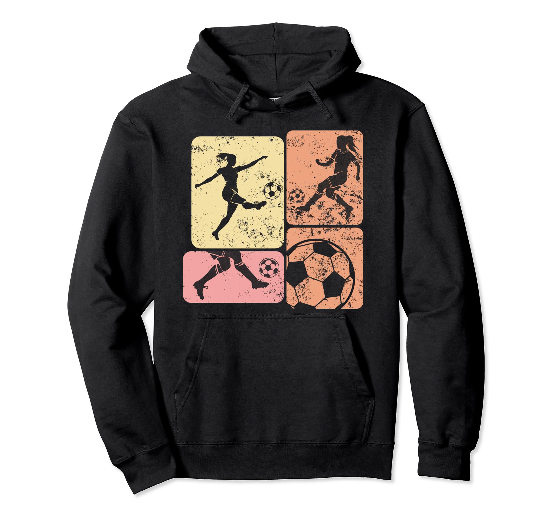 Soccer Team Outfit Players Fans Womens Hoodie - Graphic Print Unisex