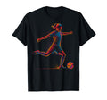Colorful Funny Soccer Fan Dad Mom Game T-Shirt - Custom Art Print Unisex